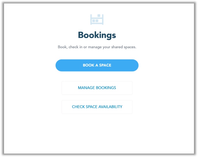 Book A Space