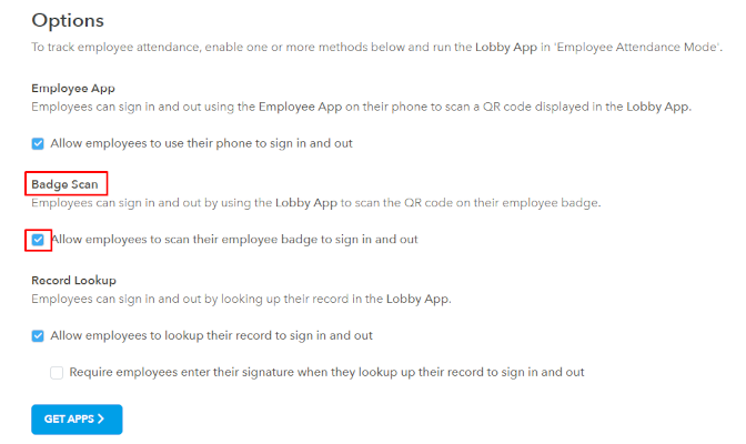 Continuous Badge Scan - ID Badge Scanner for Employee and Visitor