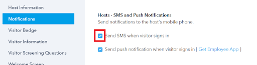 Sms-notifications