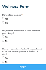 Health Screenning Questions