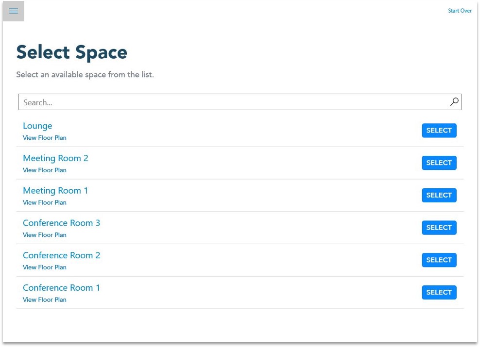 Lobbytrack Available Spaces